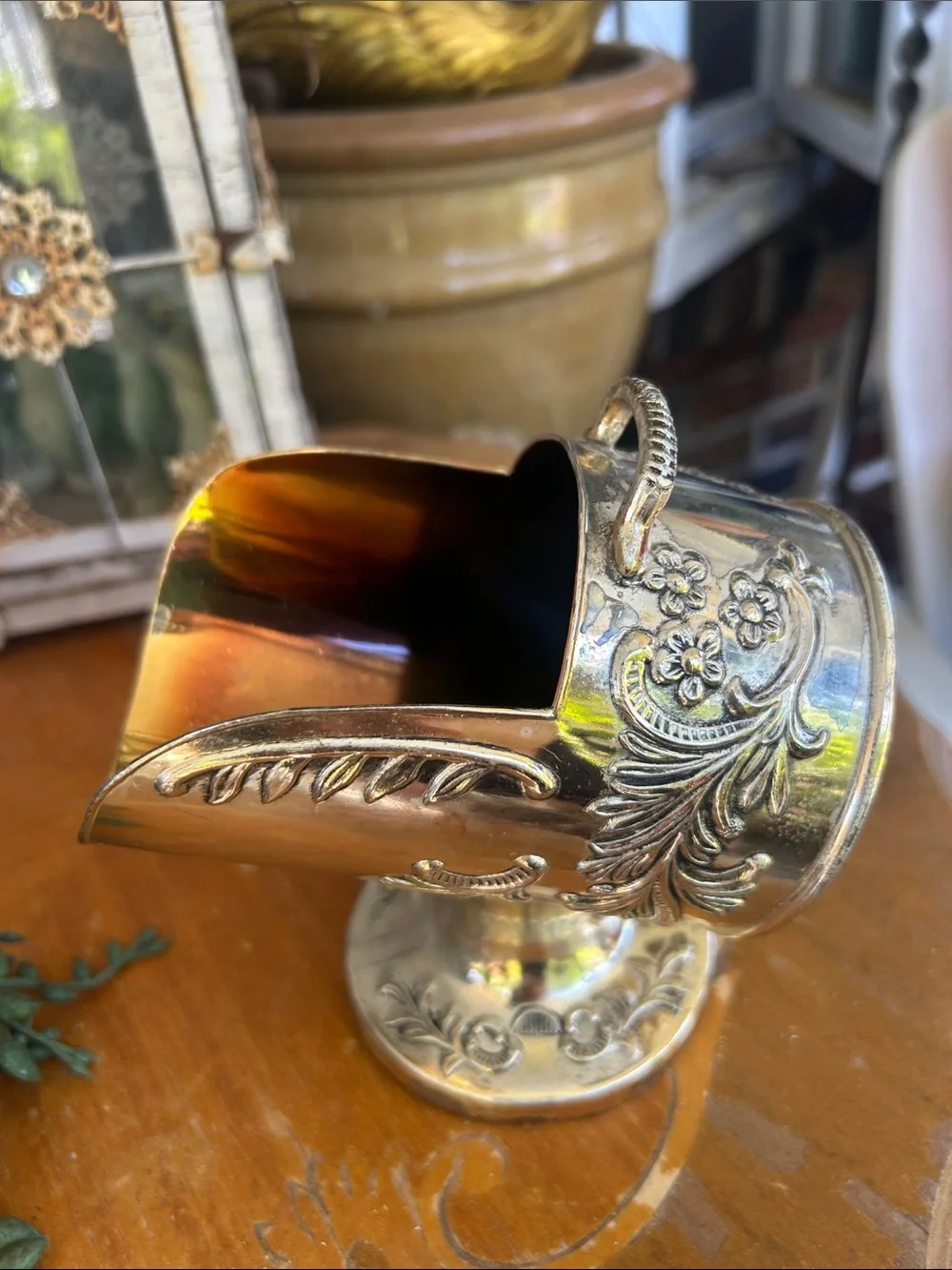 Vintage Victorian Sugar Scuttle